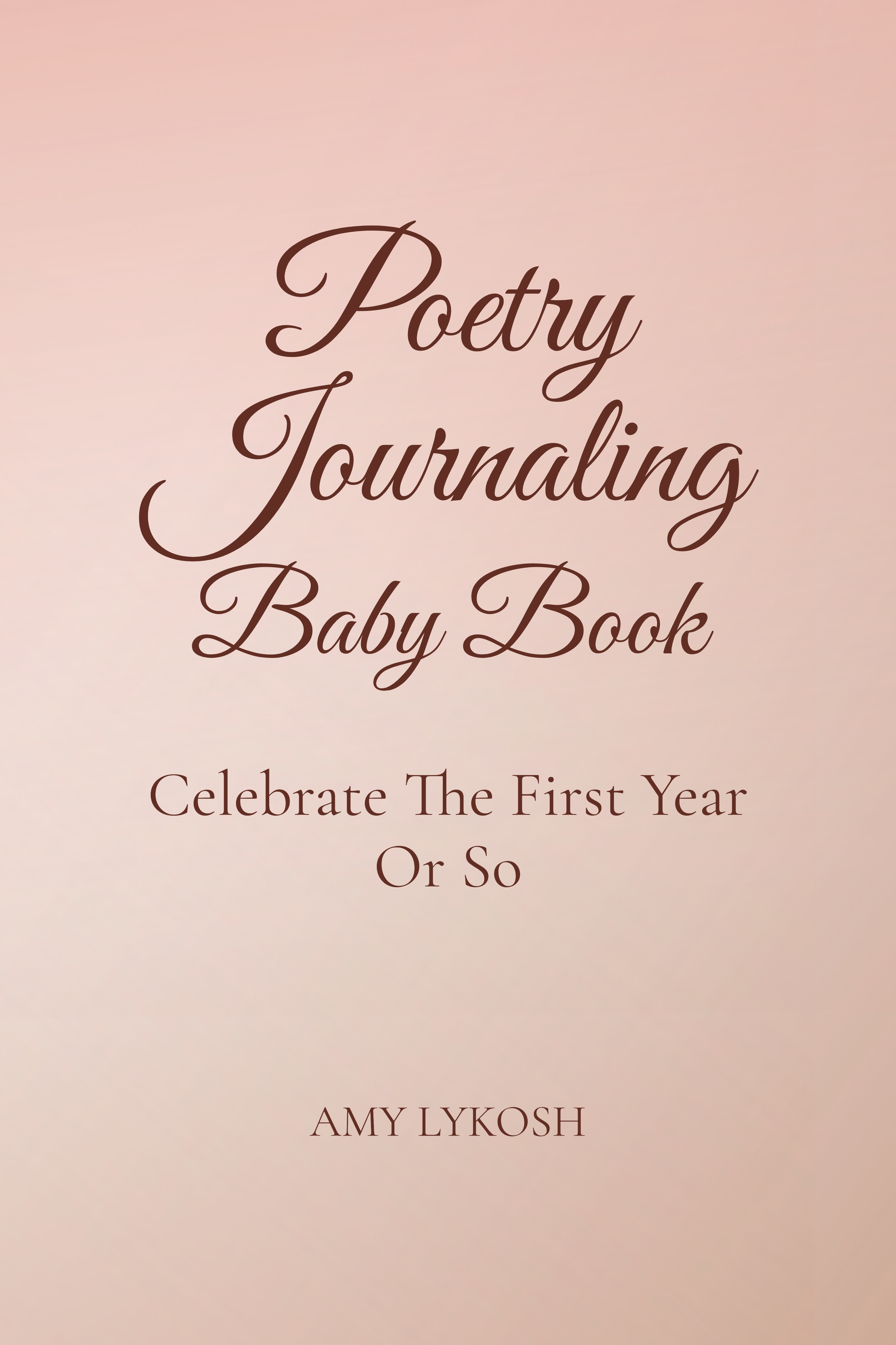 Poetry Journaling Baby Book